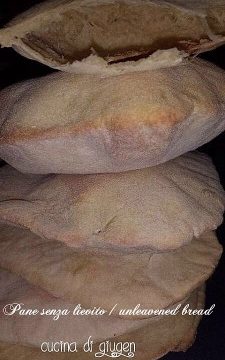 Pane senza lievito – unleavened bread