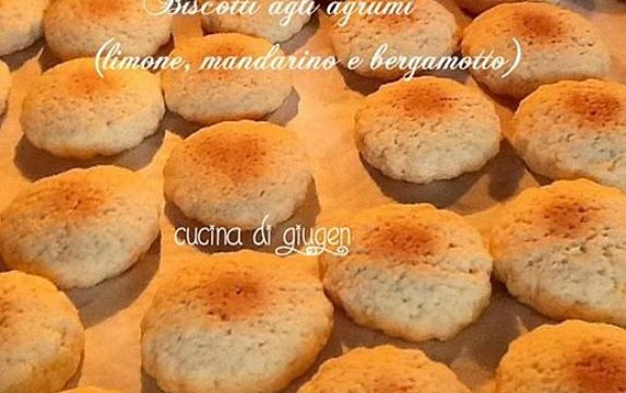 Biscotti agli agrumi  – ricetta senza burro