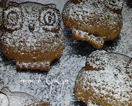 Gufi cupcakes – ricetta senza burro