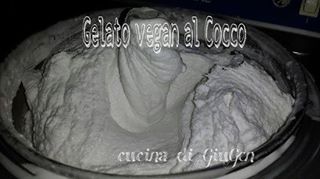 Gelato vegan al cocco 